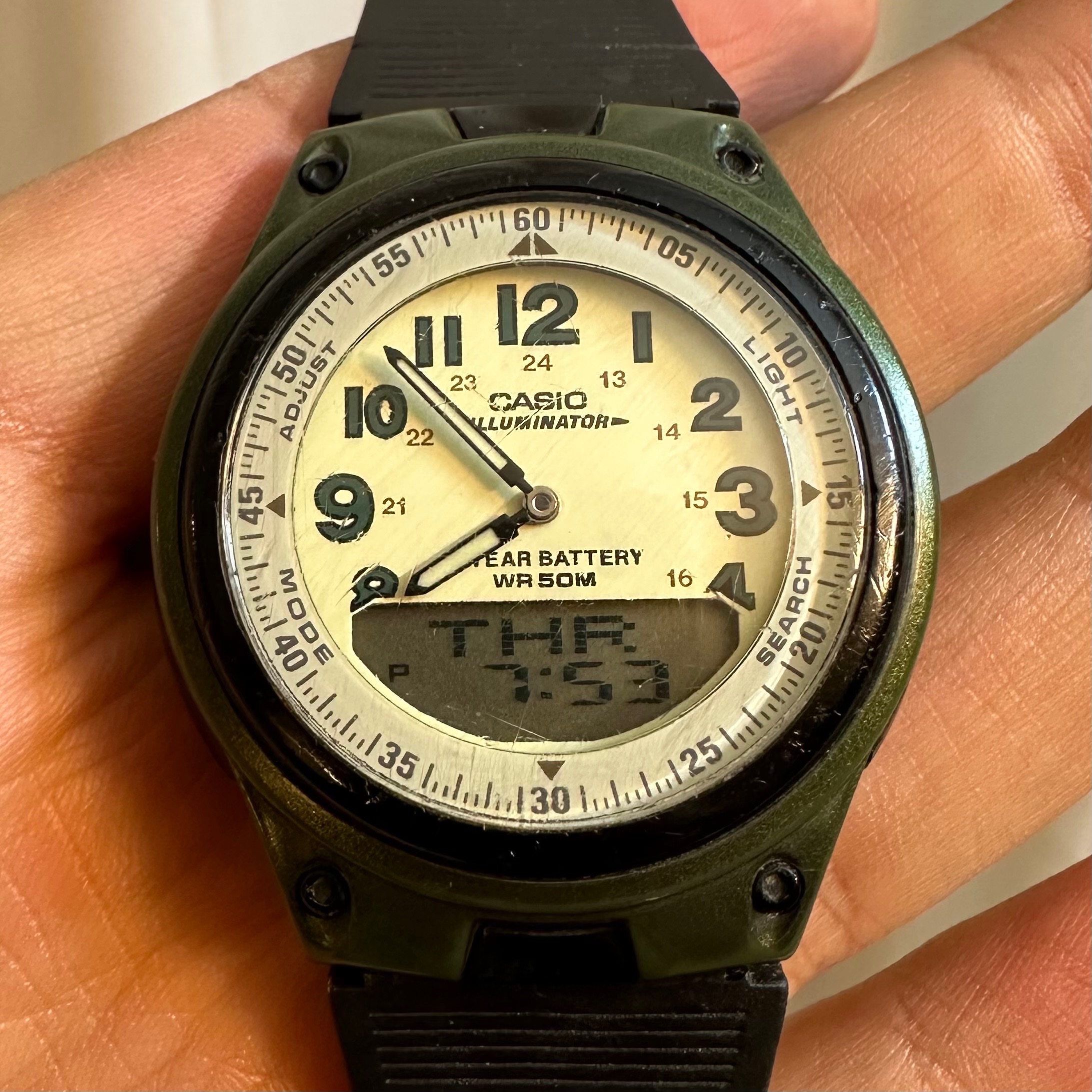 کاسیو AW-80 یک مدل بسیار خاص وکلکسیونی