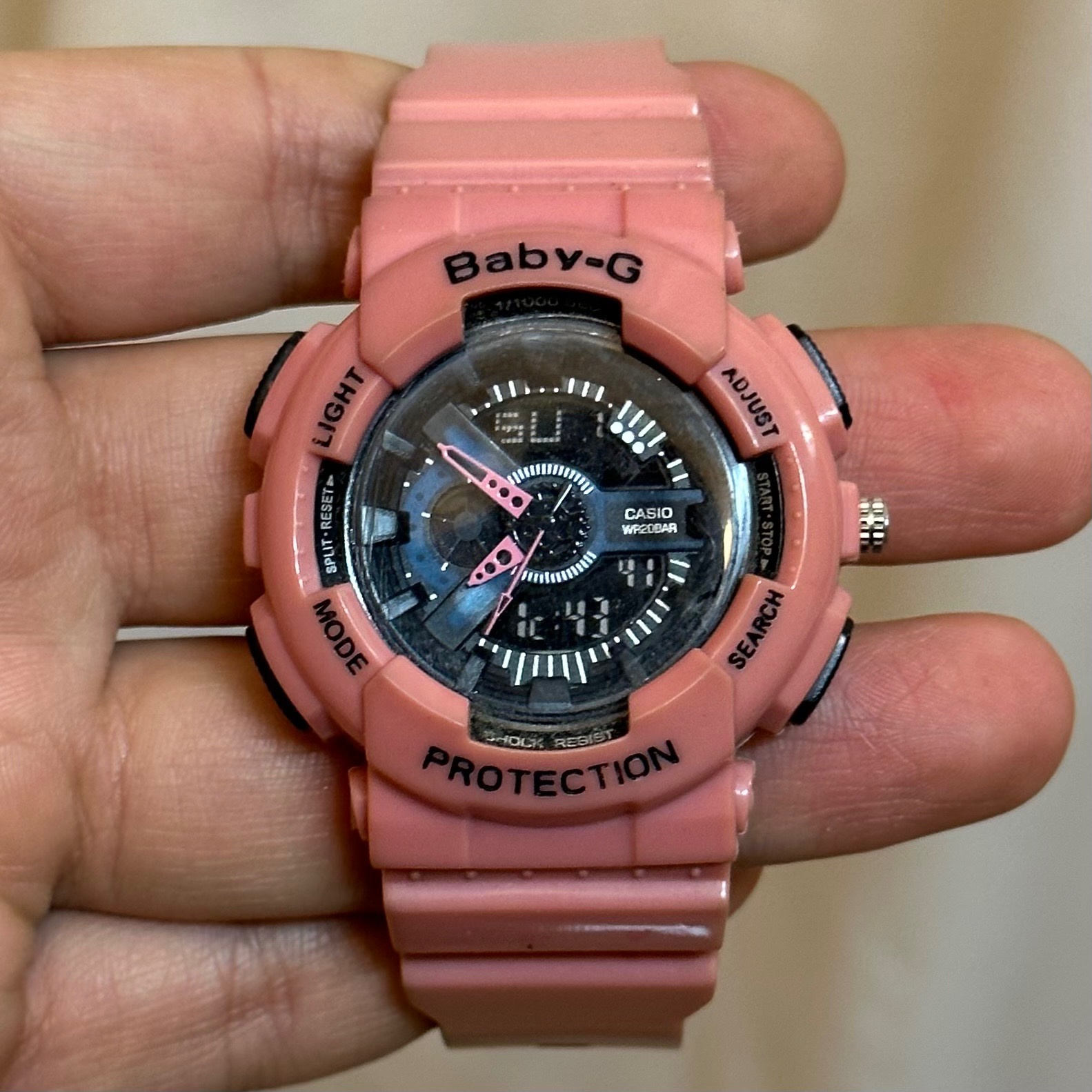 کاسیو BABY G مدل BGA-110 بسیار شیک و زیبا