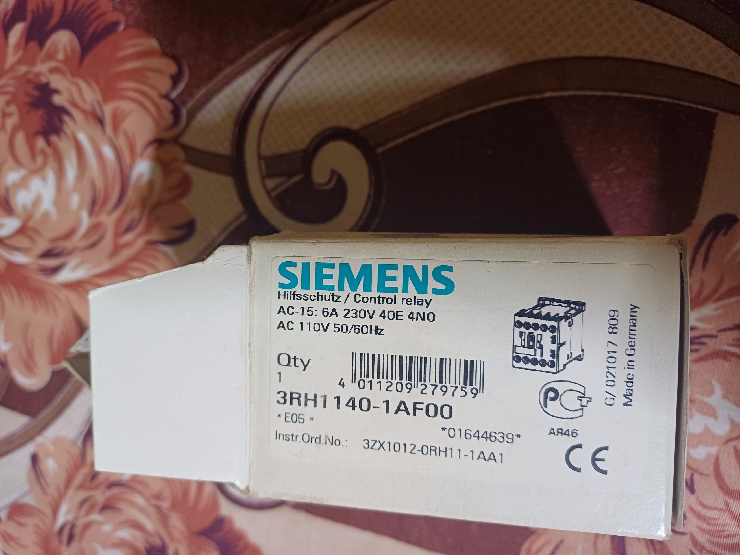 کنتاکتور 3rh1140  زیمنس اصلی