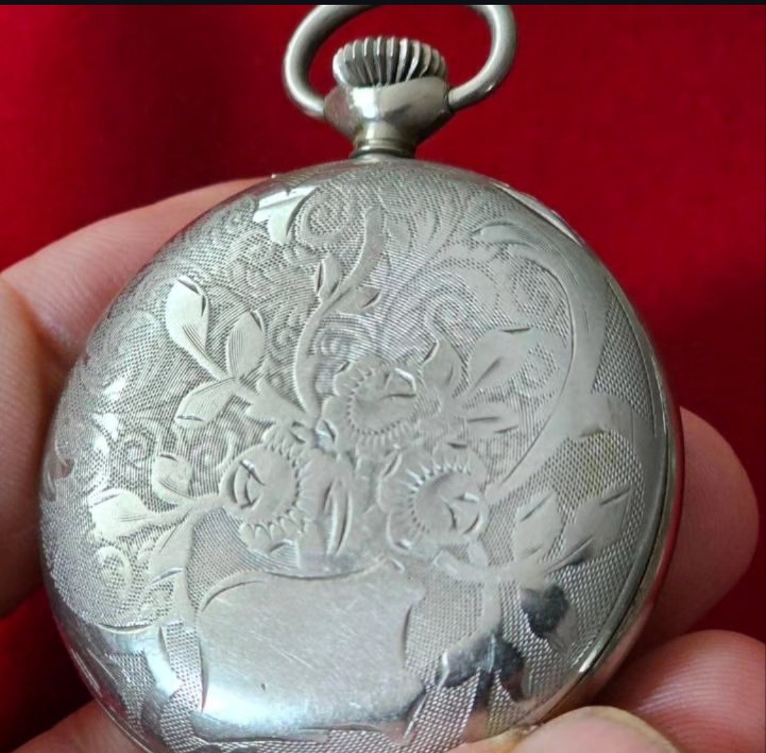ساعت جیبی 3 درب سوئیسی