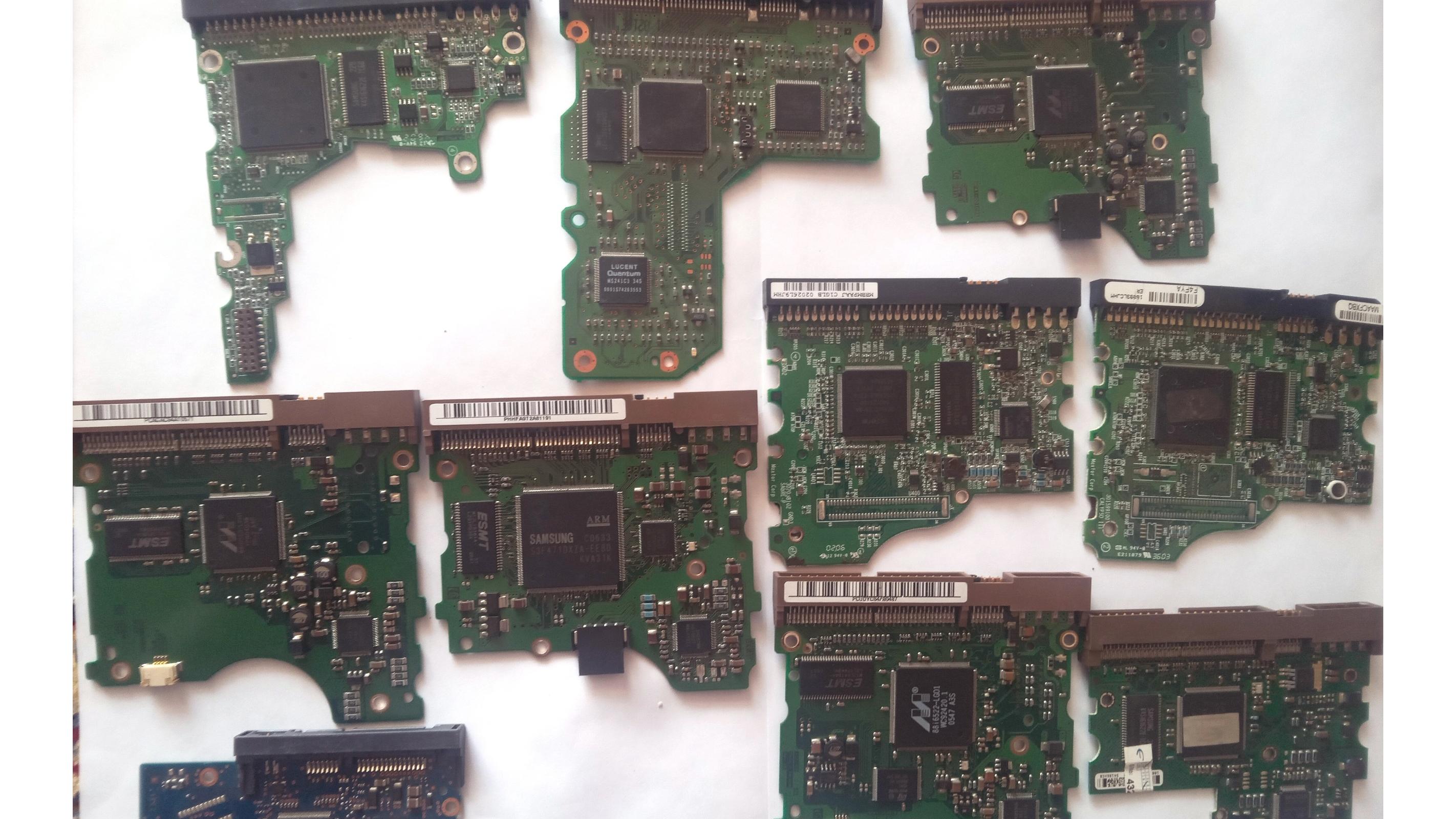 280 گرم برد هارد قدیمی IDE ( 10 عدد)