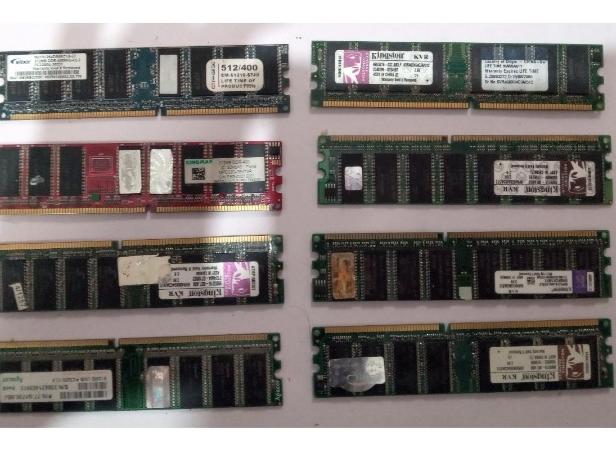 8 عدد رم ddr1 با 512 مگابایت استفاده یا ضایعات