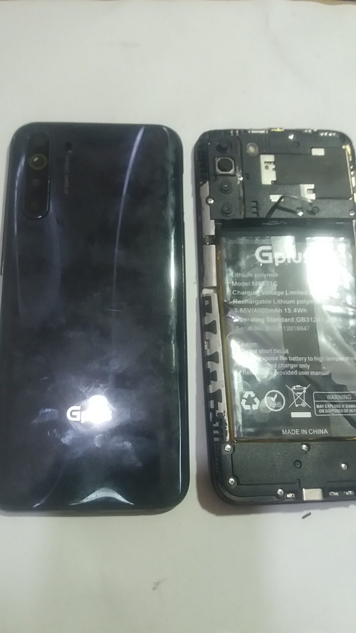 گوشی موبایل Gplus برد سالم