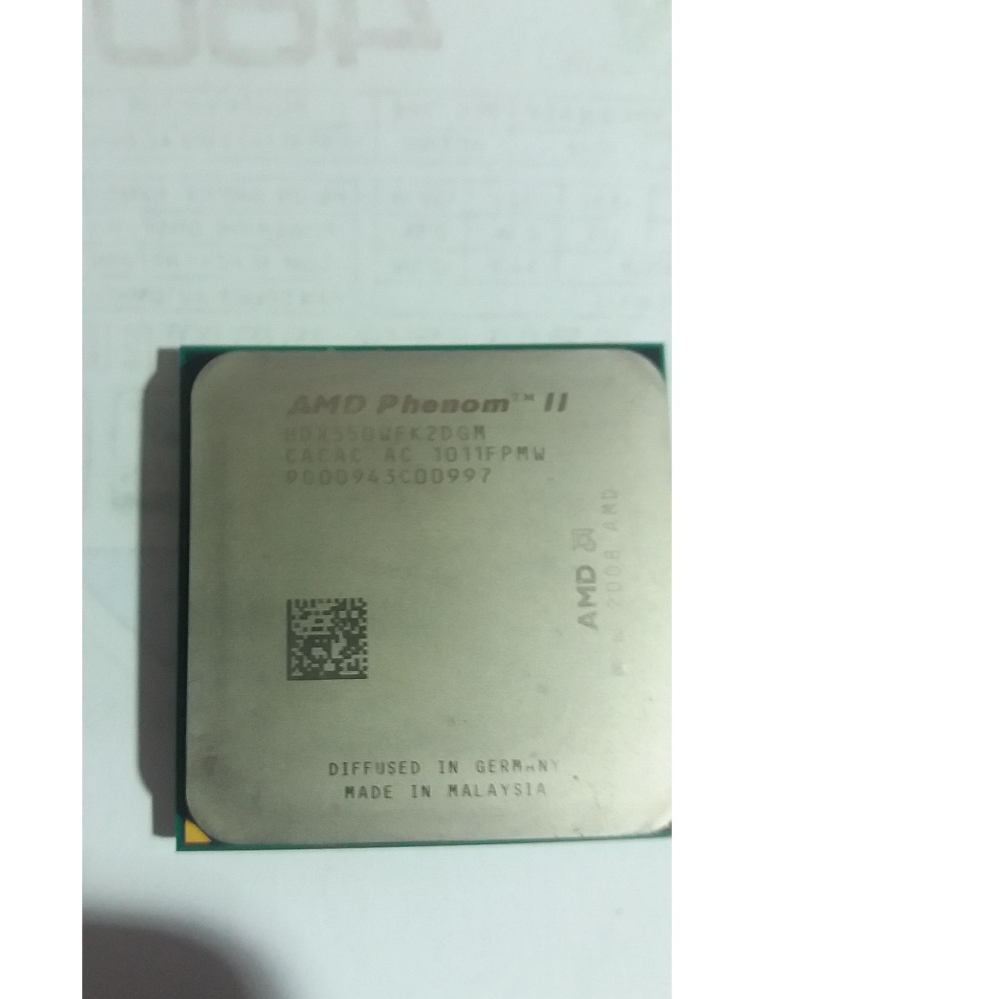 سی پی یو cpu amd phenom HD550