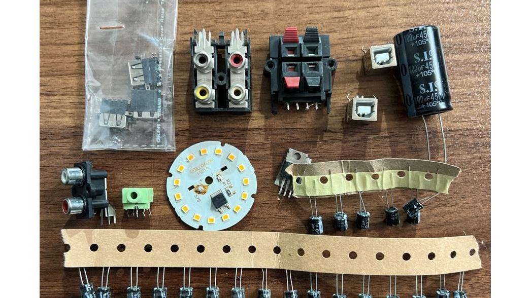 22 عدد خازن و سوکت چاپگر و