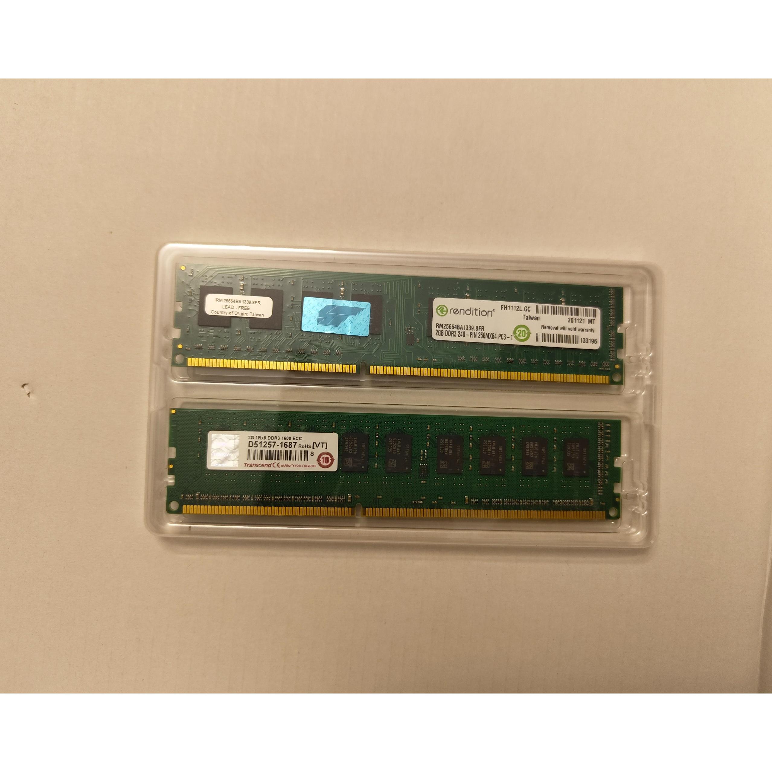 رم 4G DDR3 1600ECC