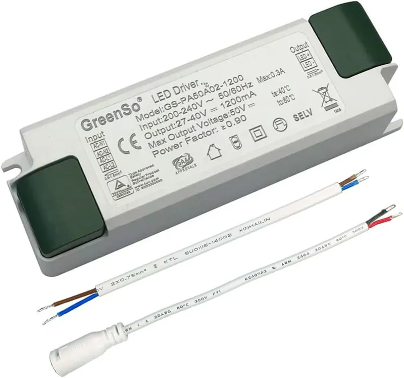 ترانسفورماتور و منبع تغذیه LED برند GreenSO