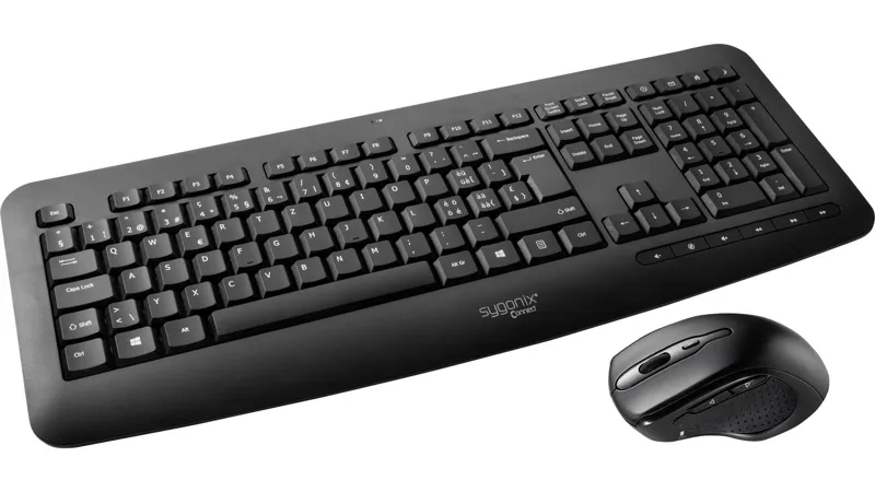 موس و کیبورد بیسیم Sygonix Connect