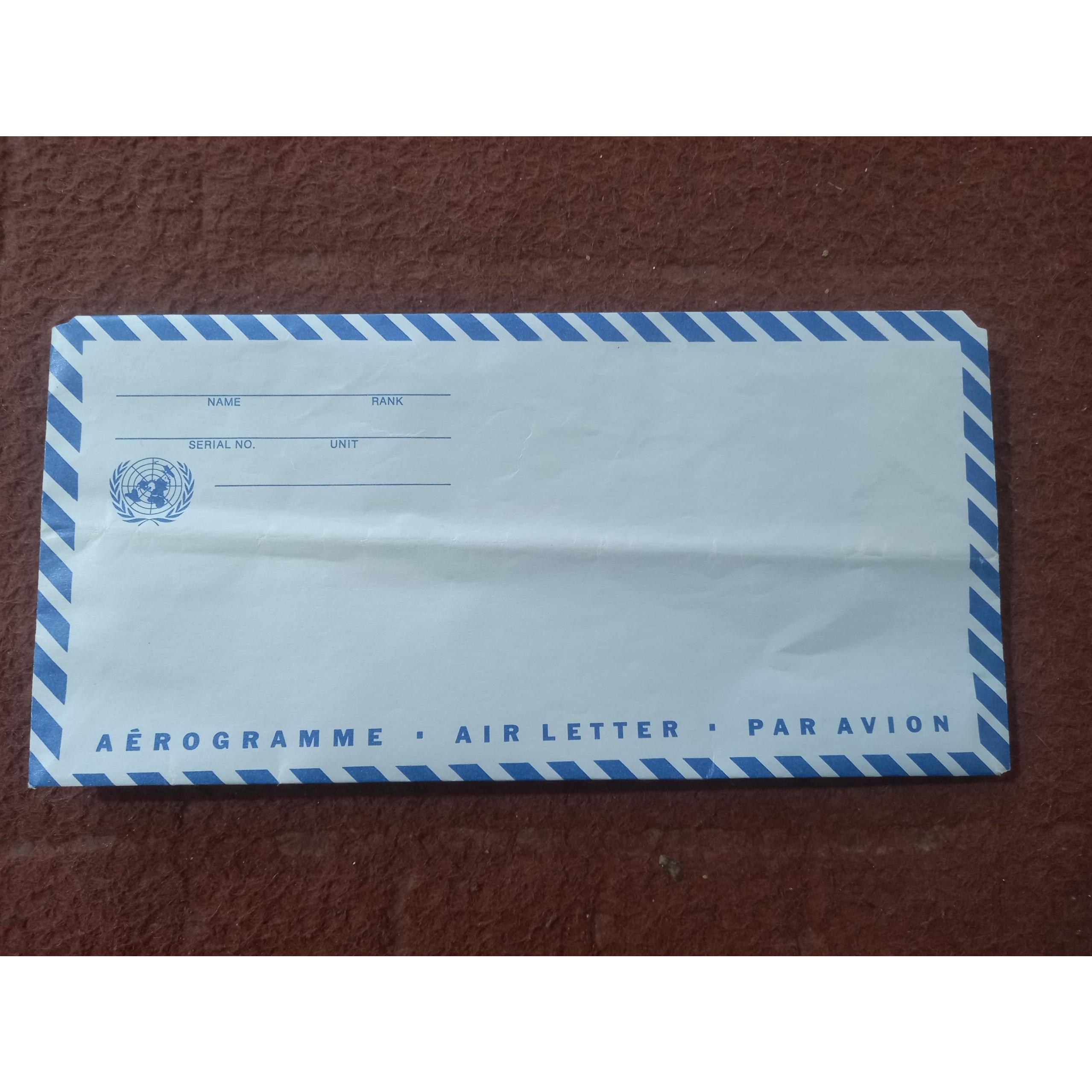 یک نامه کلکسیونی ، سازمان ملل!