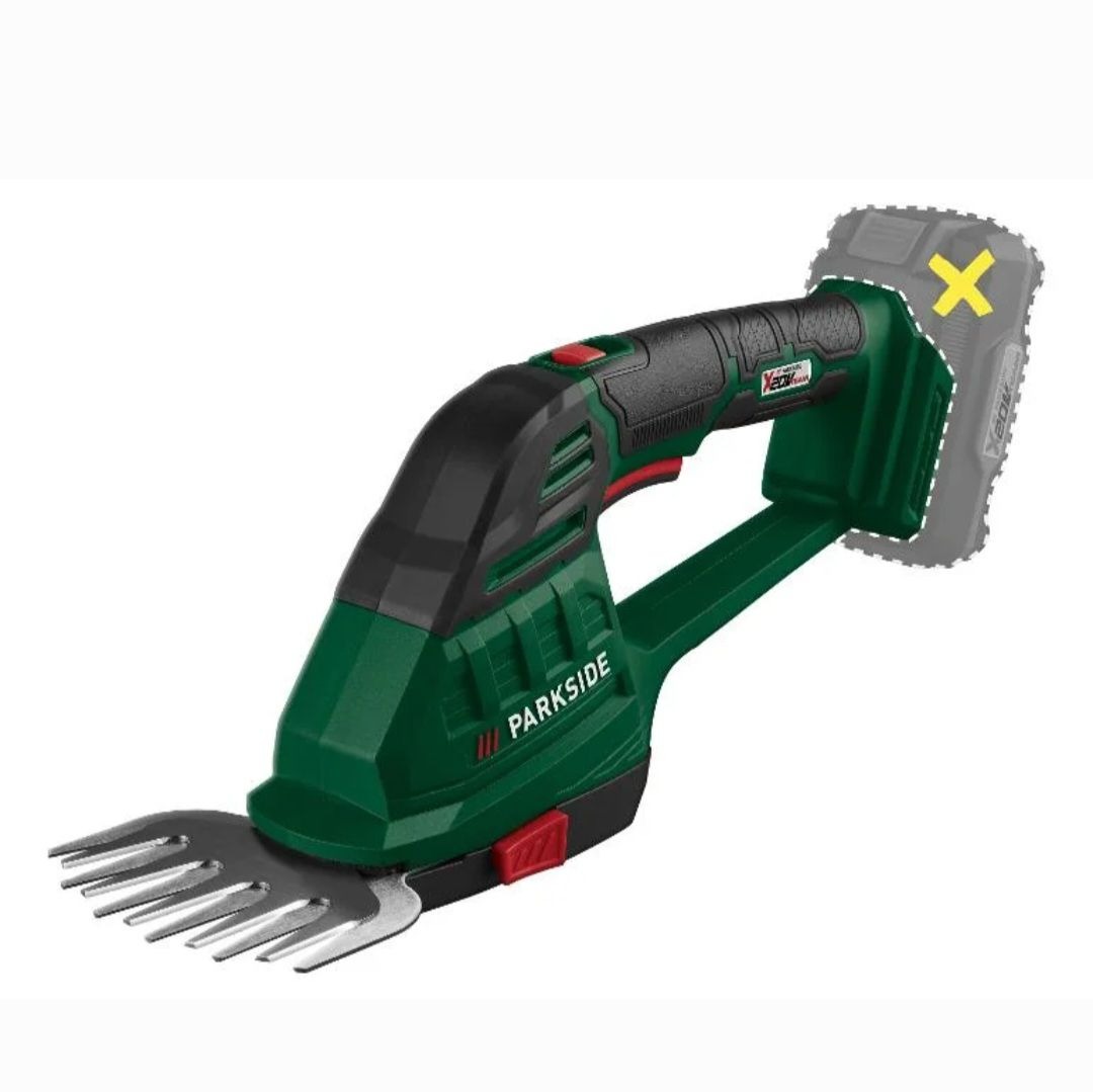 قیچی شمشاد و چمن زن A1 بدون باتری و شارژر