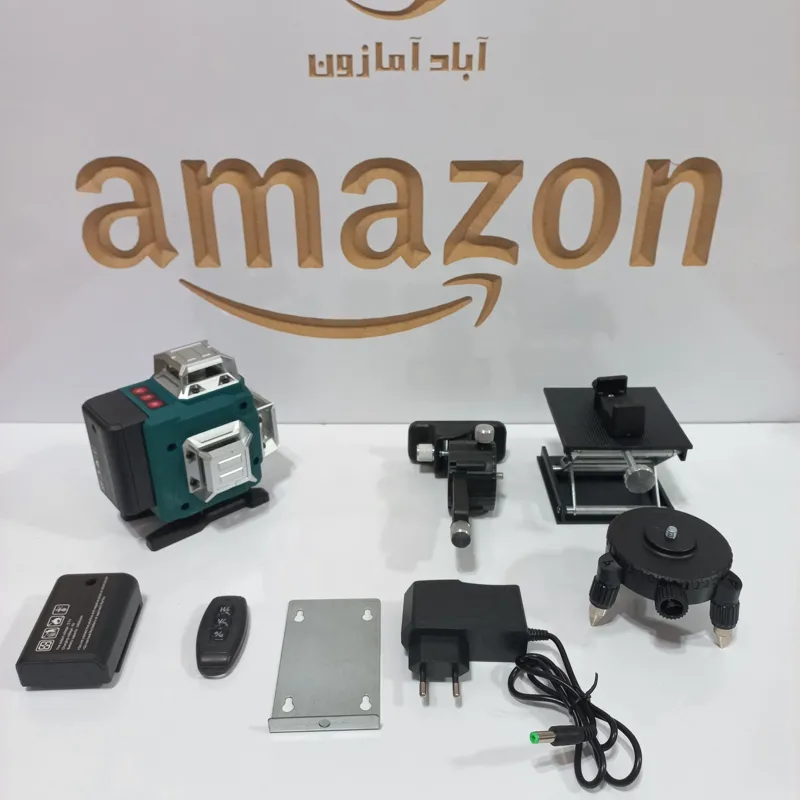 تراز لیزری 4 بعدی با 16 خط - سطح لیزر سبز