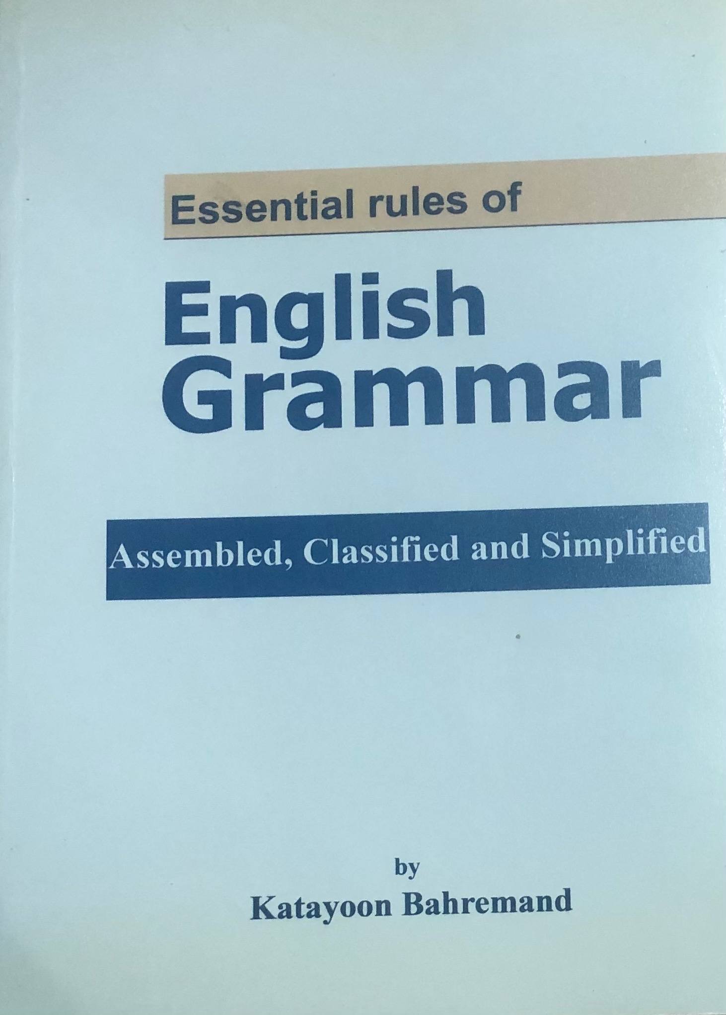 کتاب English grammar
