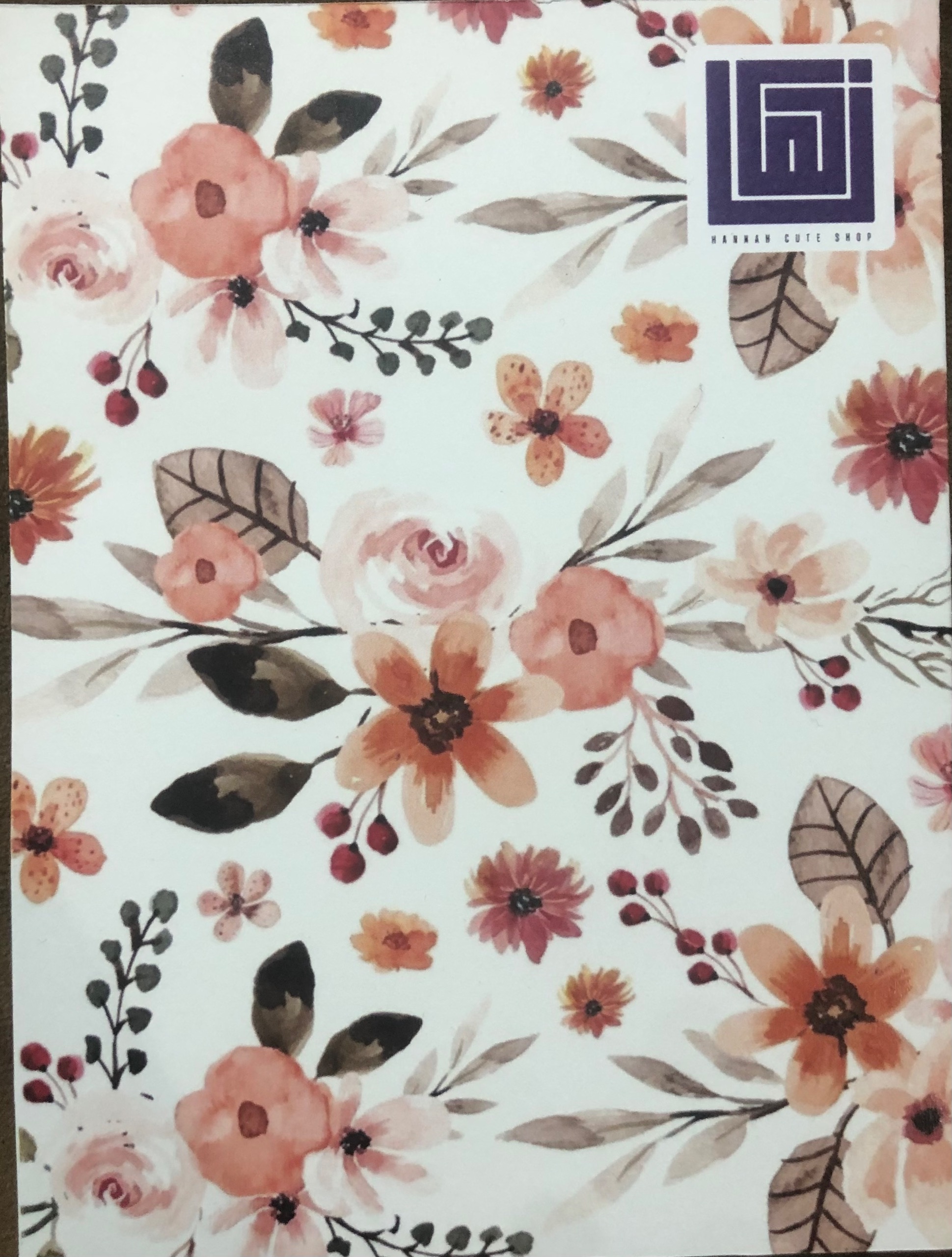 کارت پستال کوچک فانتزی طرح گل