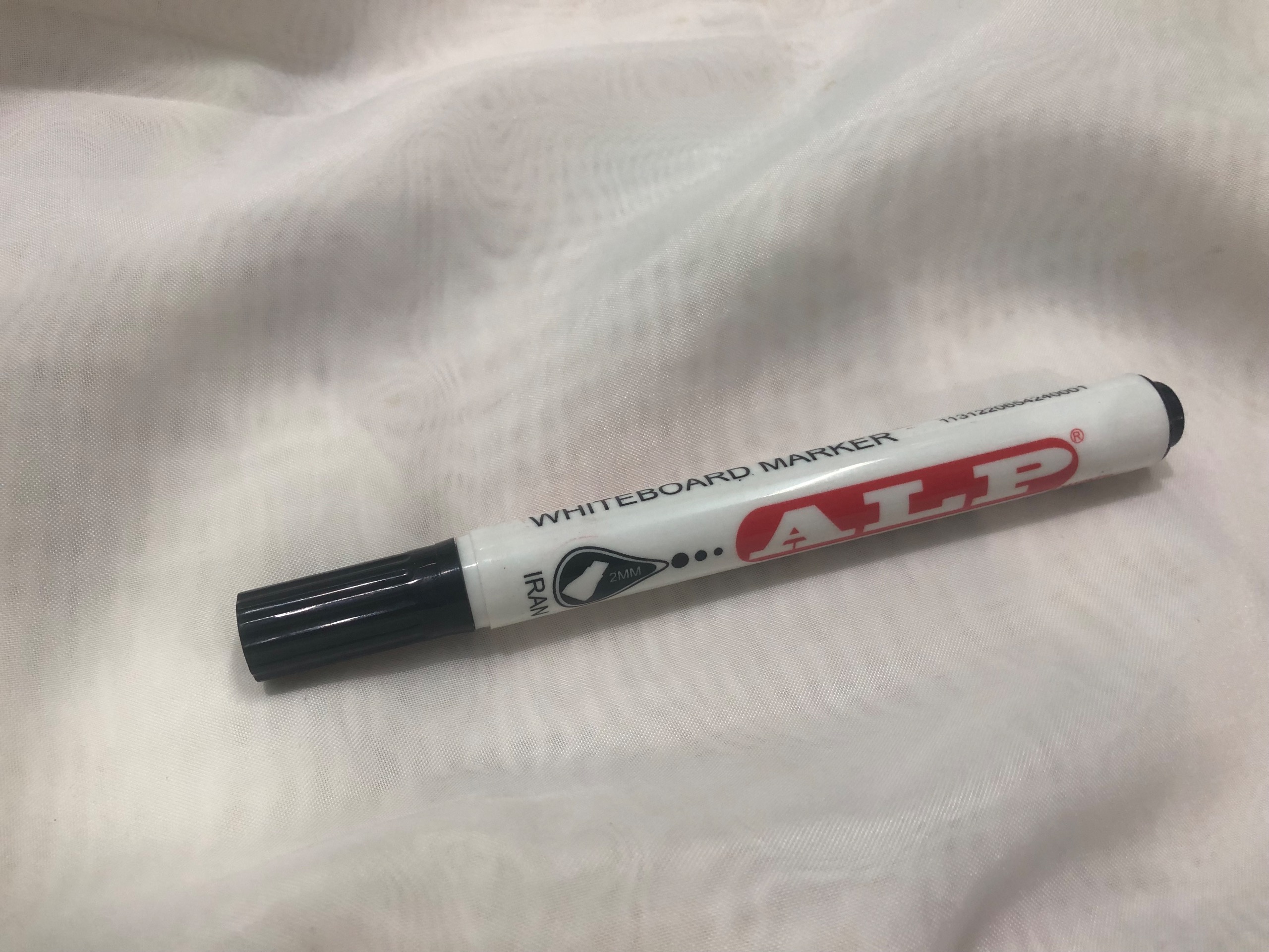 ماژیک وایت برد مشکی سر تَخت ALP