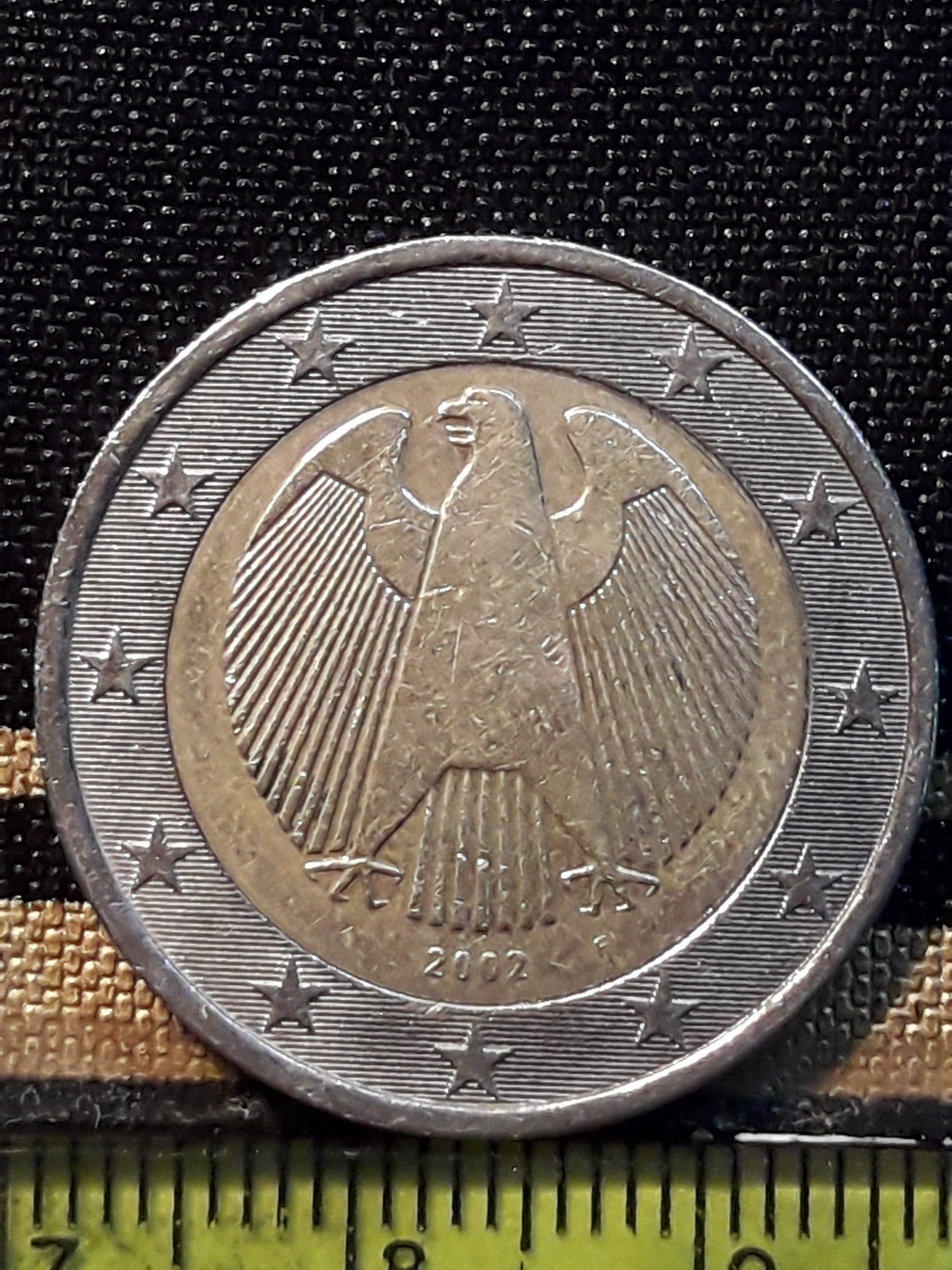 سکه کلکسیونی 2 یورو بایمتال آلمان 2002F کد200