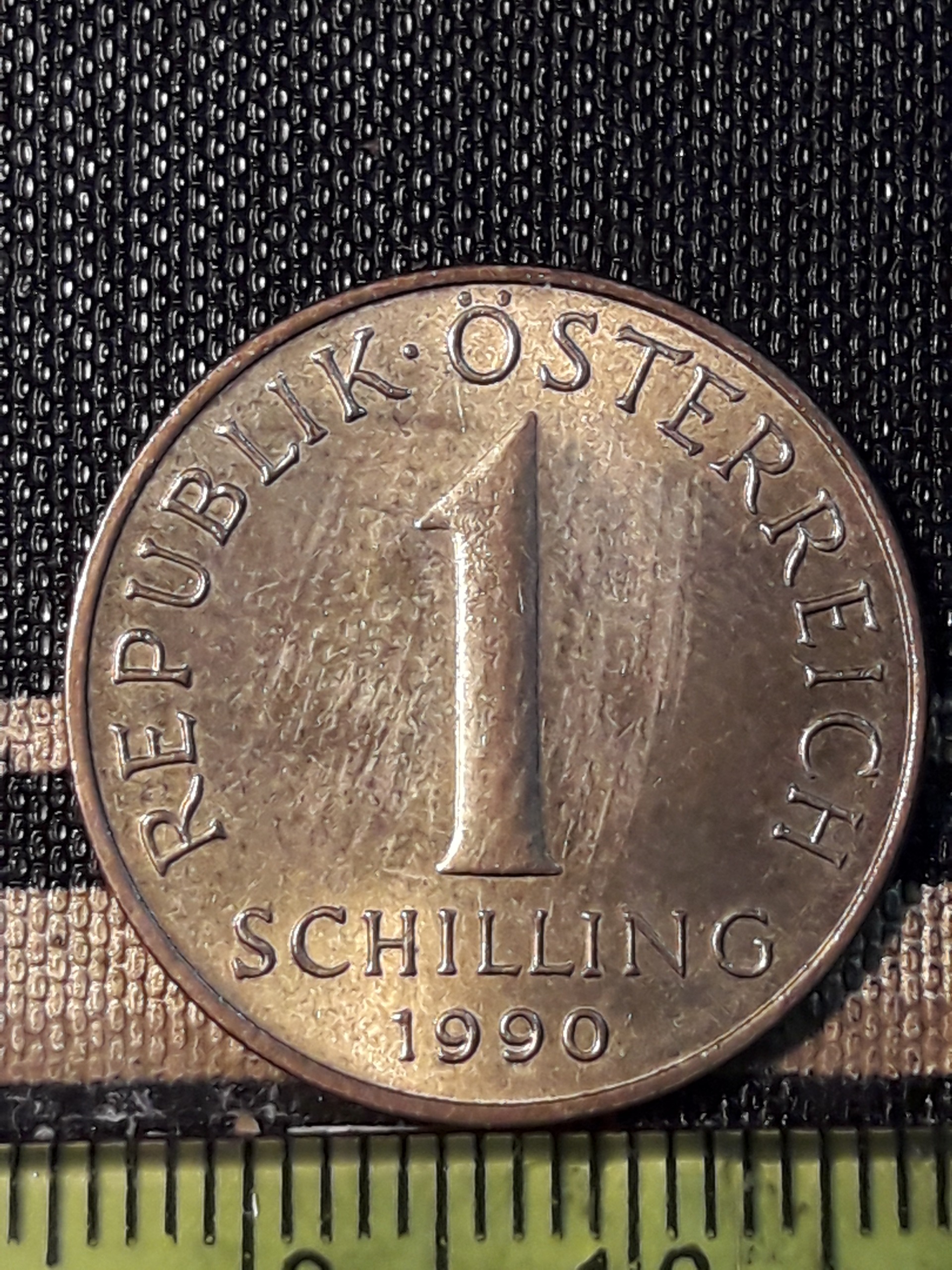 سکه کلکسیونی کمیاب 1 شیلینگ اتریش 1990 کد 282