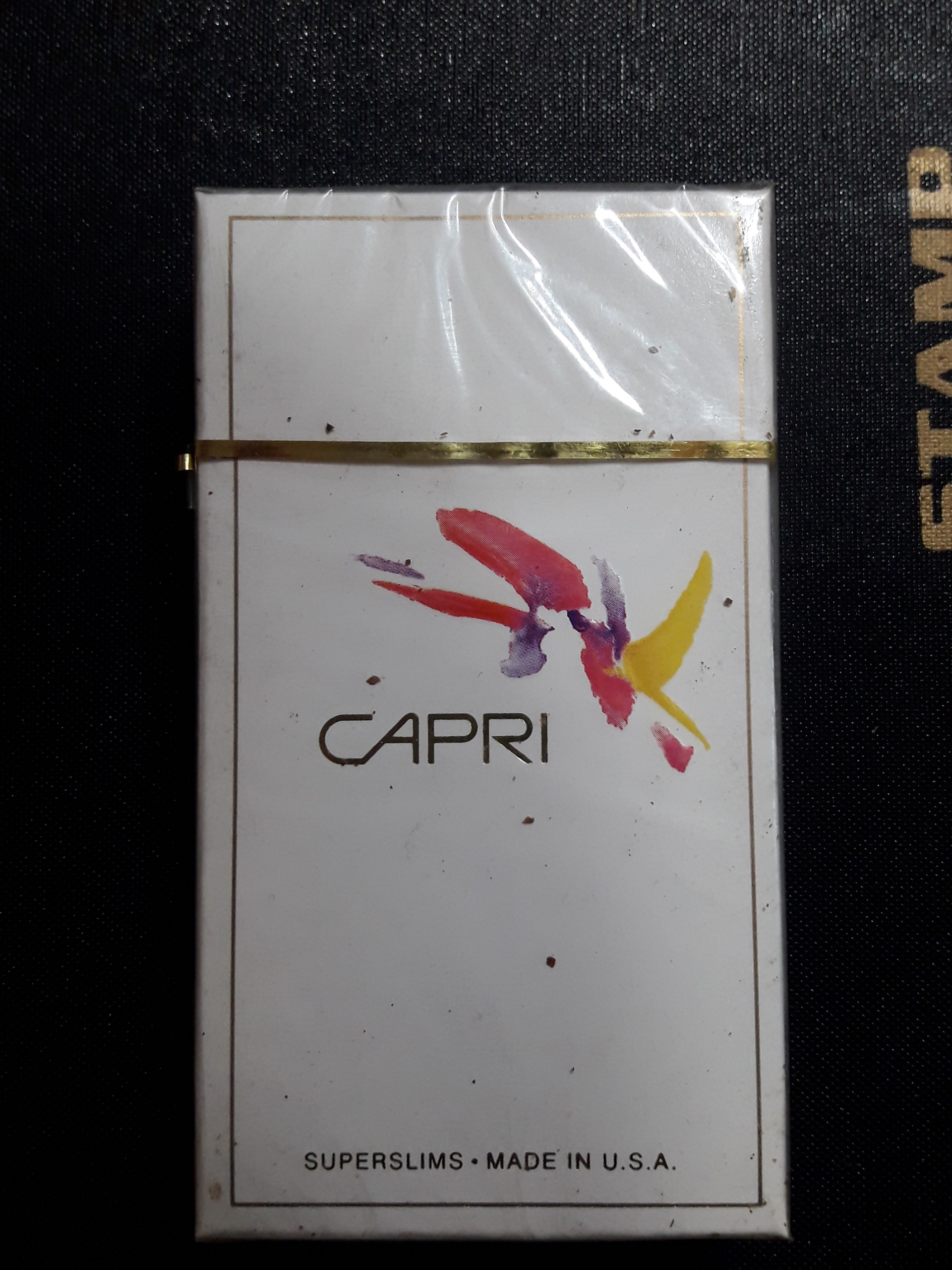 سیگار کلکسیونی قدیمی امریکاییcapri پایه بلندآکبند
