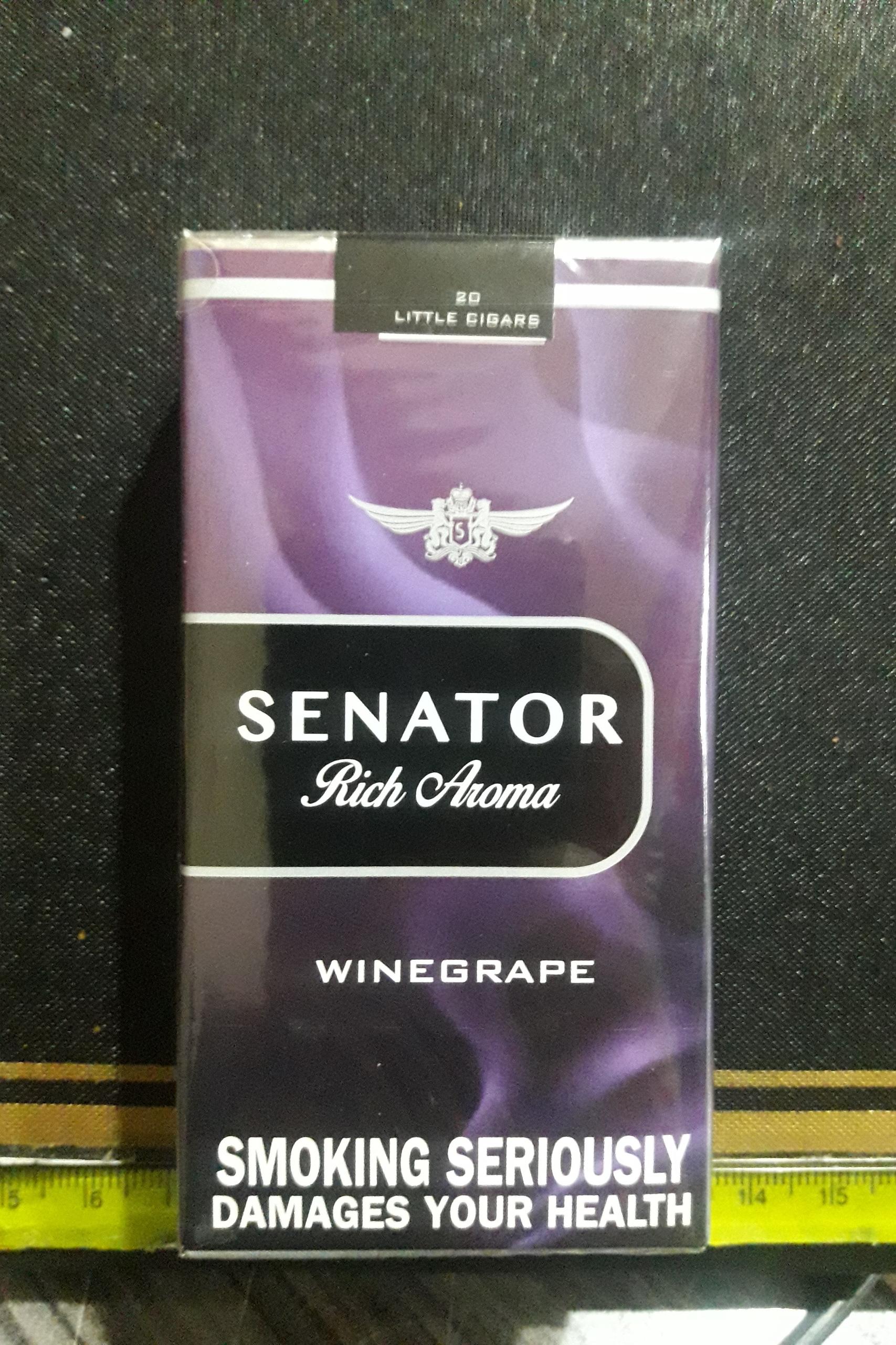 سیگار کلکسیونی کمیاب سناتور پایه بلند آکبند