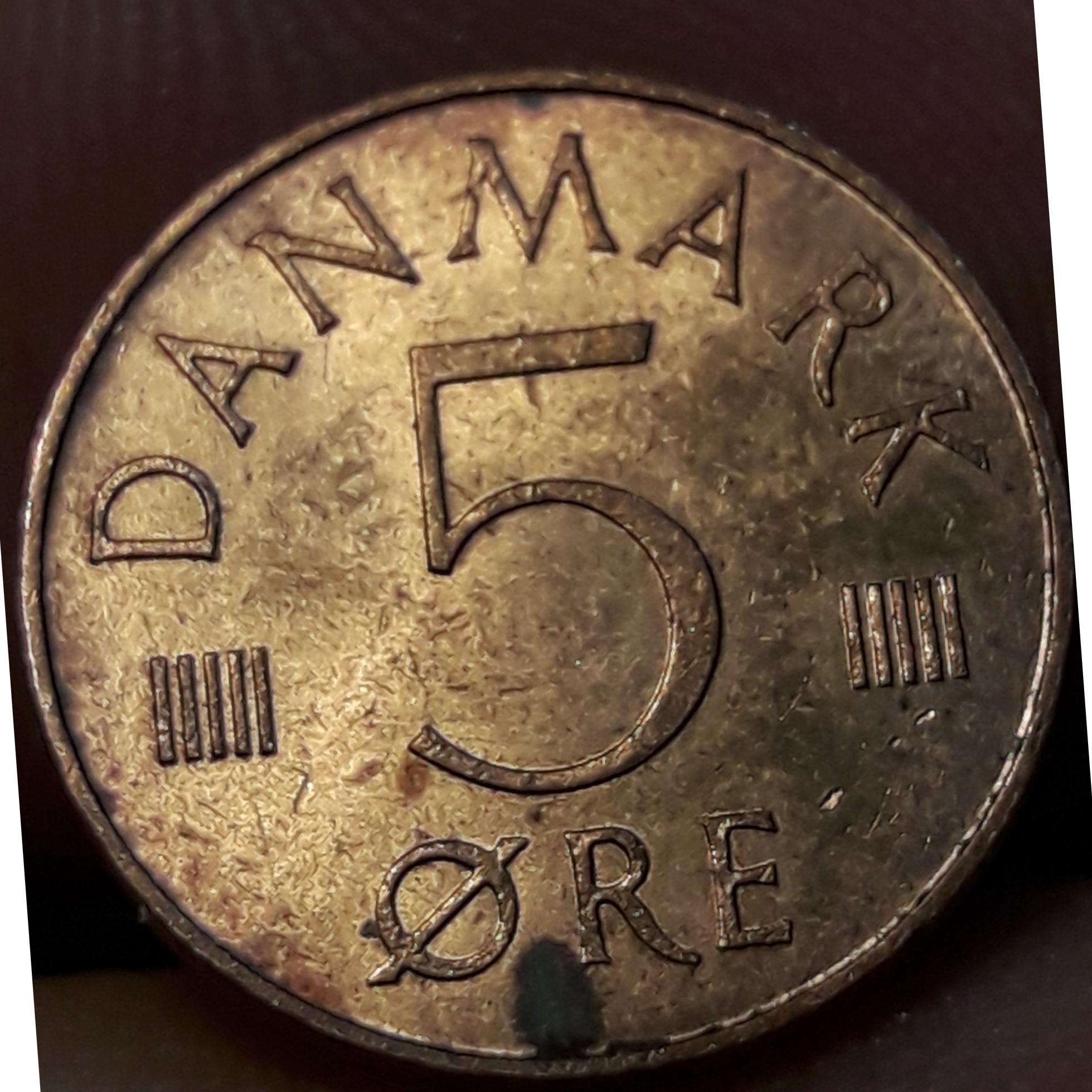 سکه کلکسیونی وکمیاب دانمارک 1977 کد386