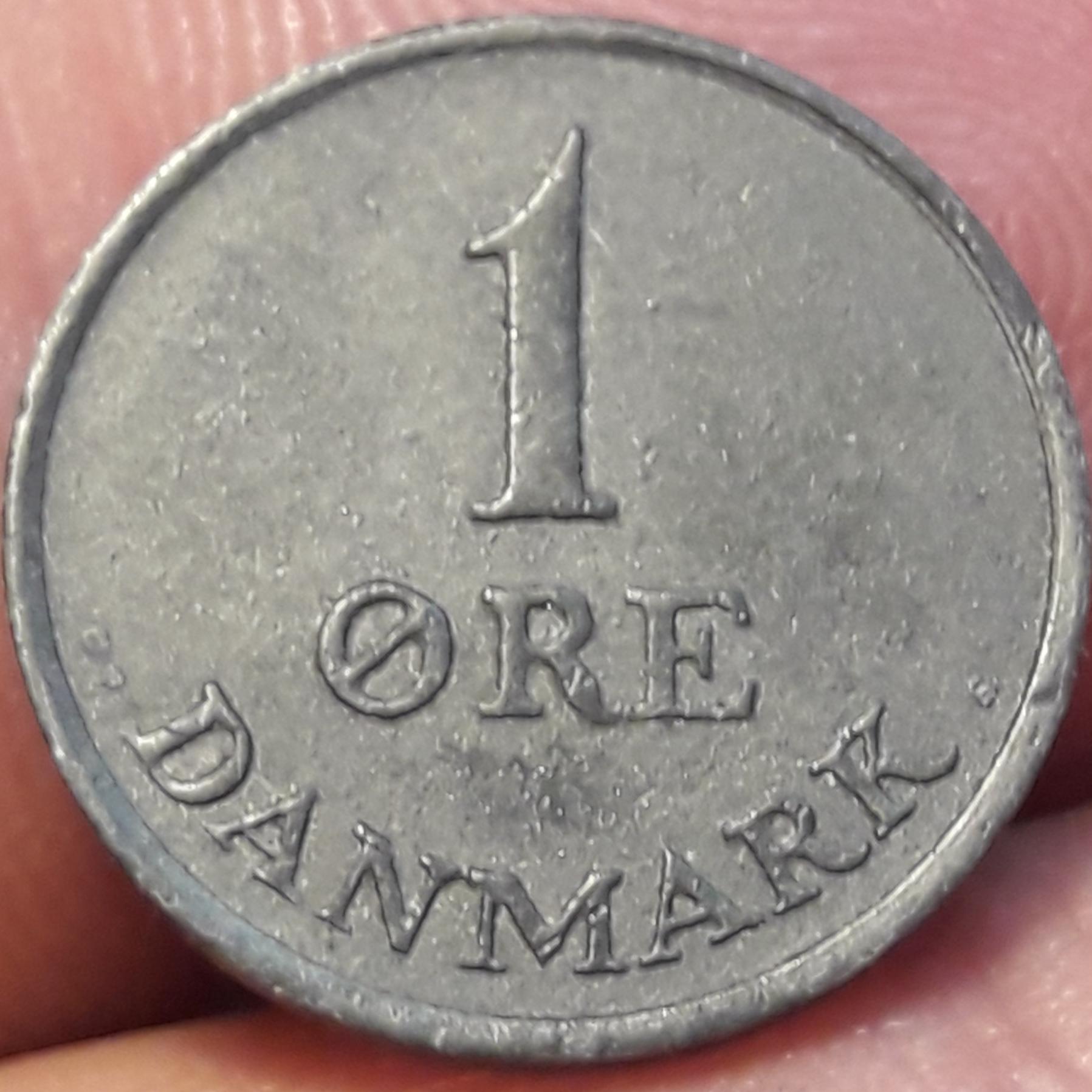 سکه کلکسیونی کمیاب دانمارک 1964 کد 393