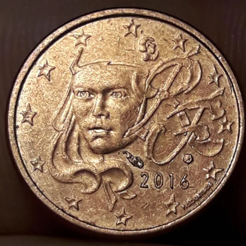 سکه کلکسیونی قدیمی فرانسه 2016 کد 477