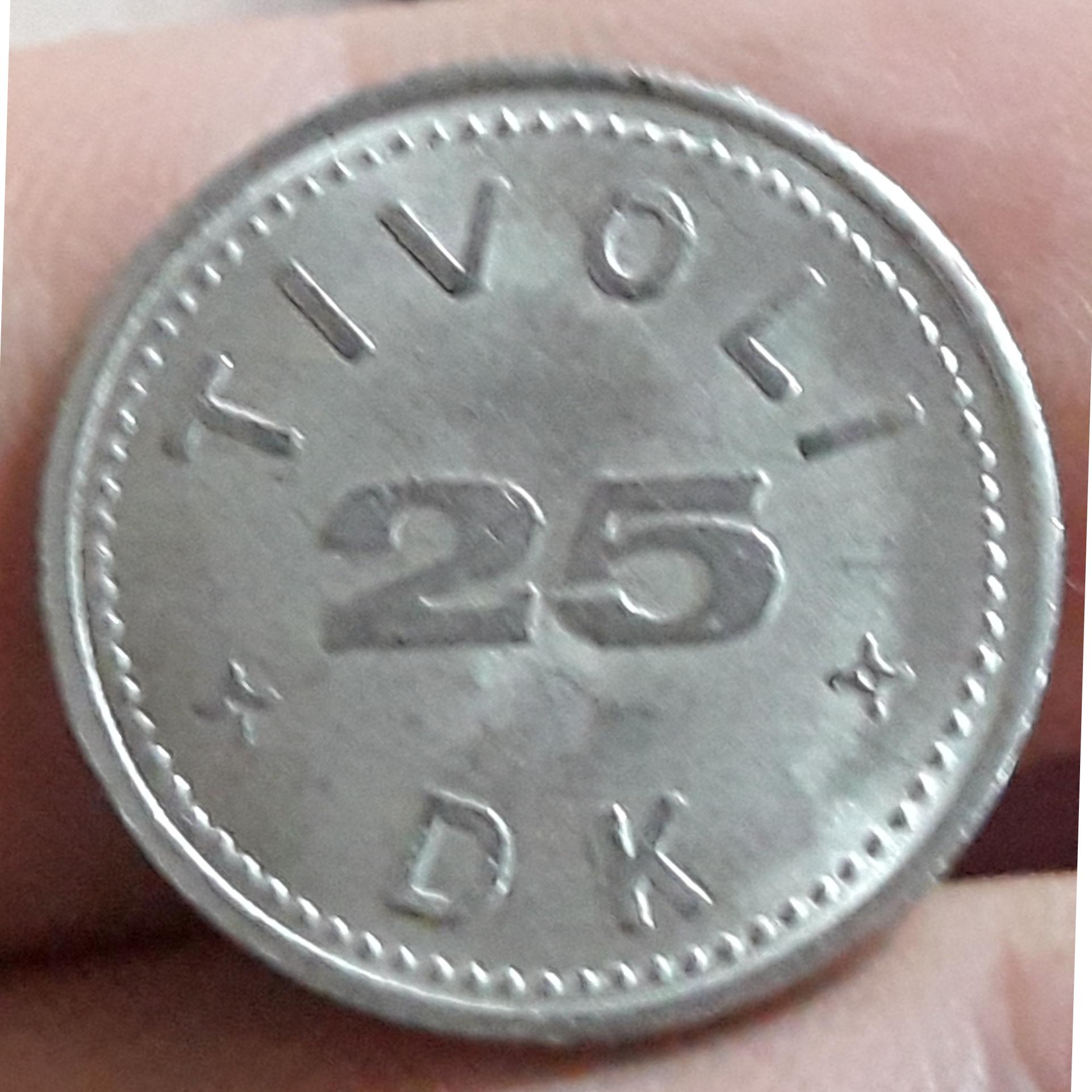 ژتون کلکسیونی وکمیاب خارجی دوطرف یکسان