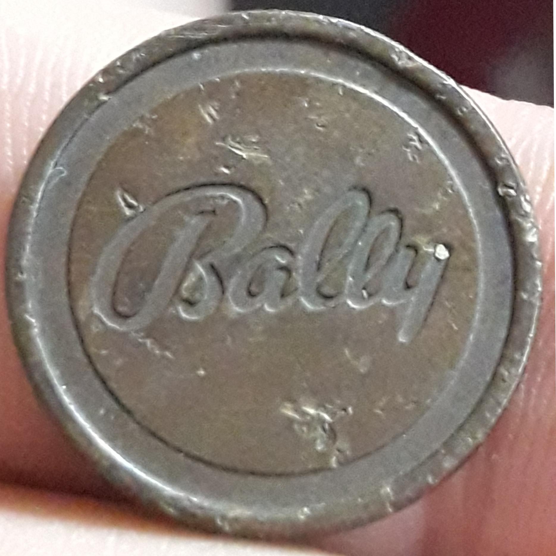 ژتون کلکسیونی کمیاب خارجی دوطرف یکسان