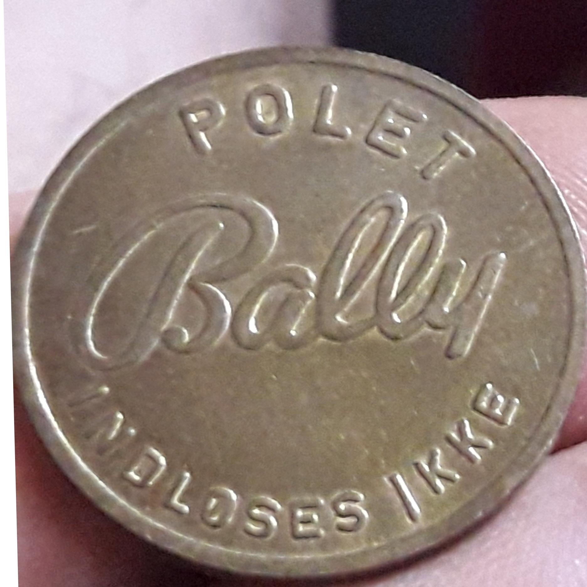 ژتون کمیاب وکلکسیونی خارجی دوطرف یکسان