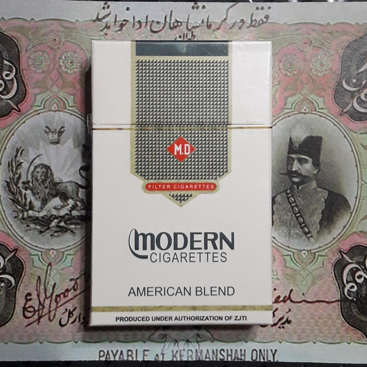 پاکت سیگار کلکسیونی خارجی مدرن آکبند کد47