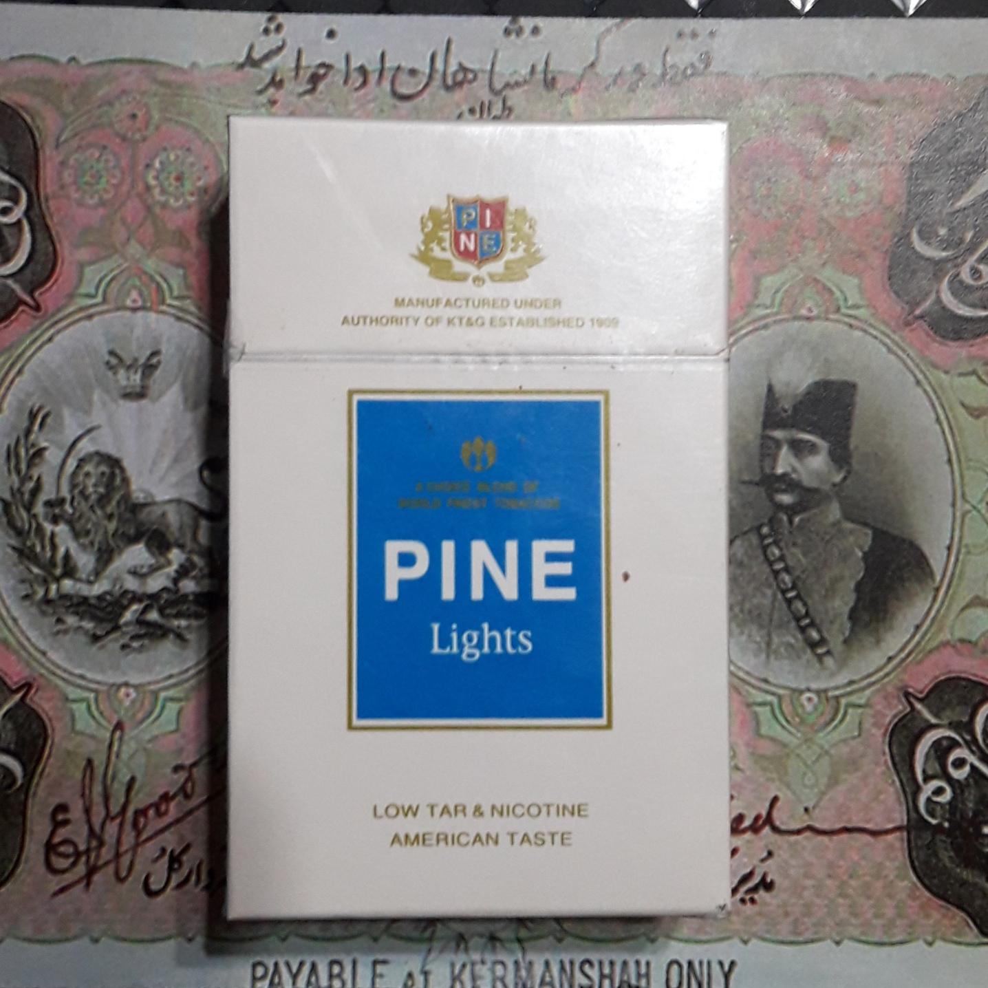 پاکت سیگار کلکسیونی خارجی پین لایت آگ کد 48