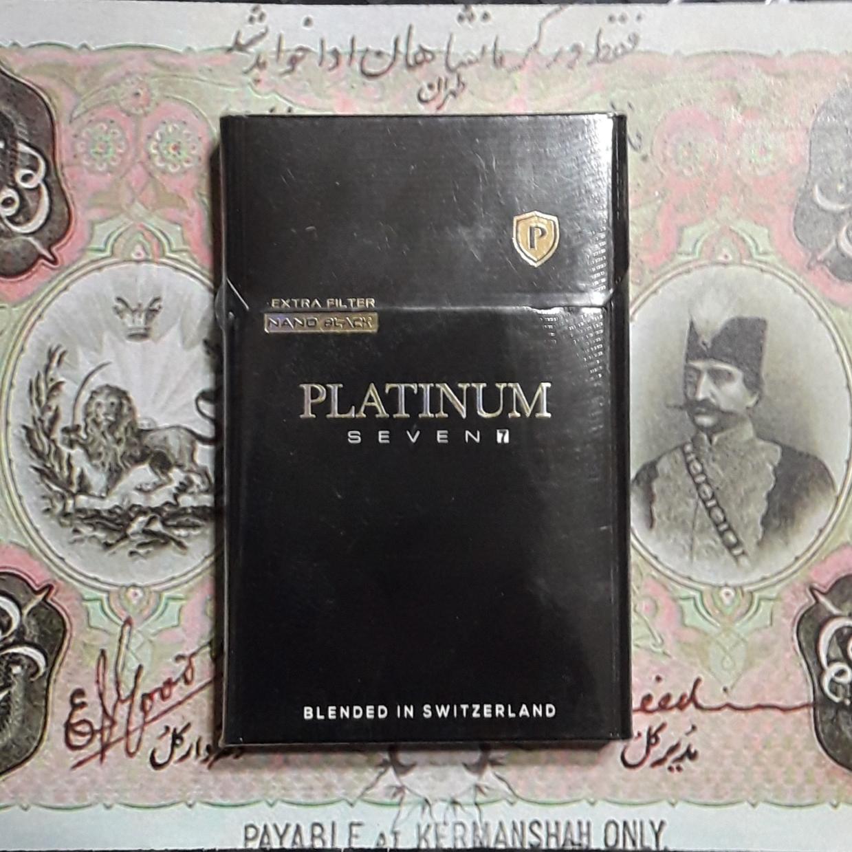 پاکت سیگار کلکسیونی پلاتینیوم نانو آکبند کد 54