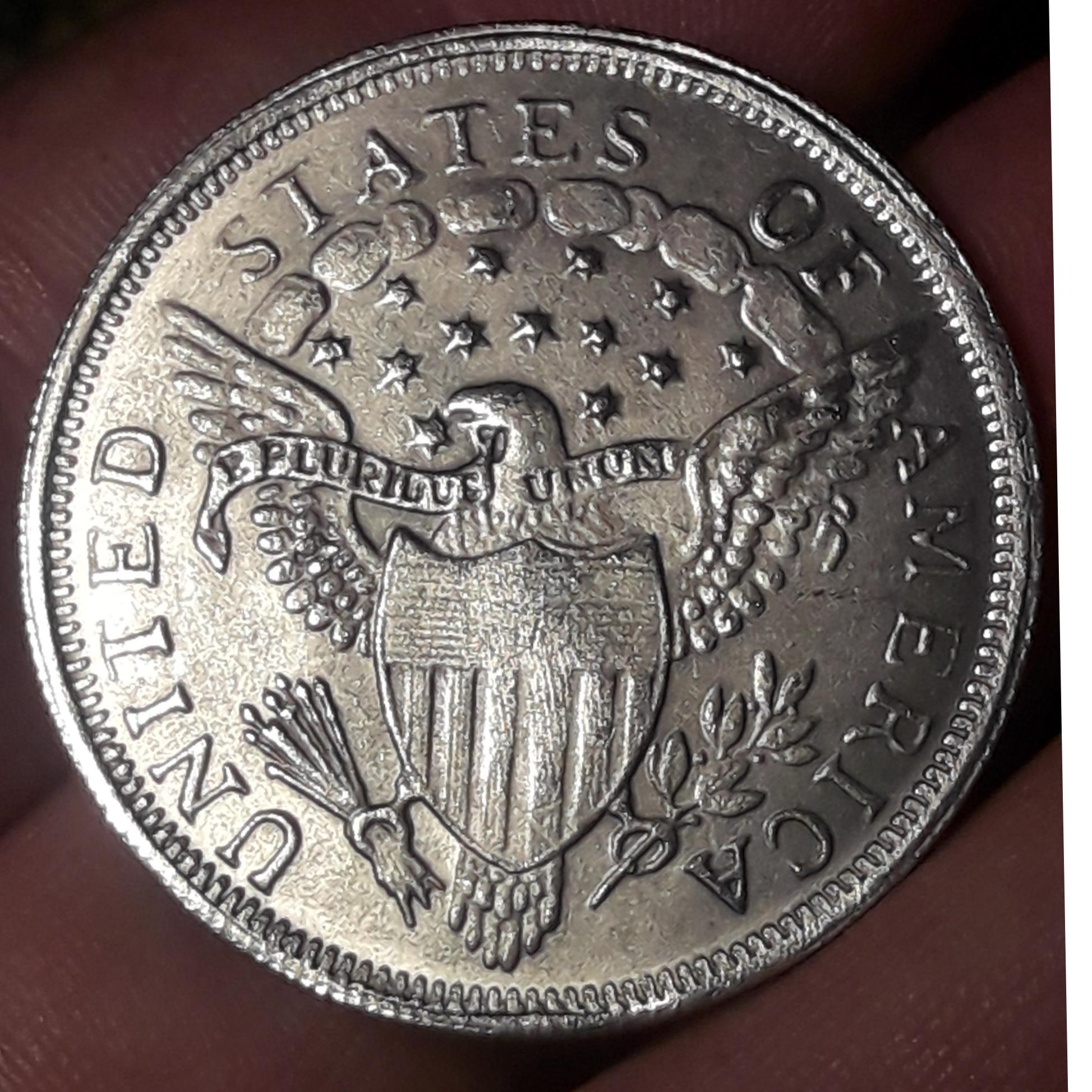 سکه کلکسیونی یادبودی آمریکا سایز بزرگ قطر 4