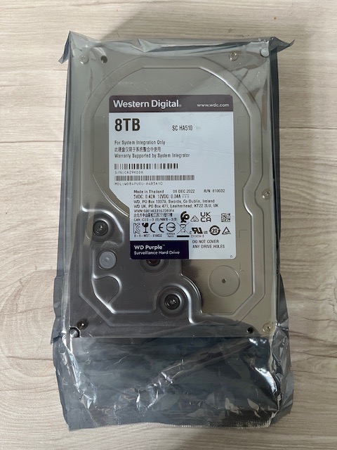 هارد WD 8TB Purple