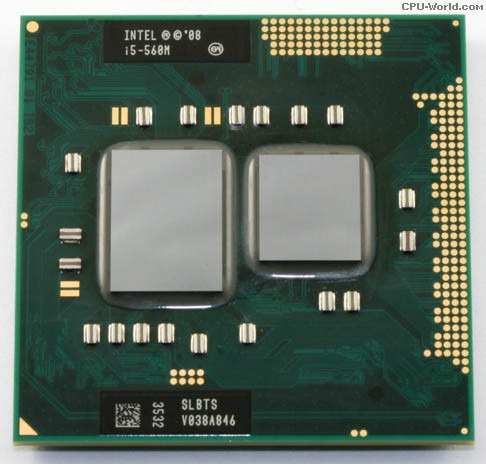 پردازنده لپ تاپ Intel Core i5-560m