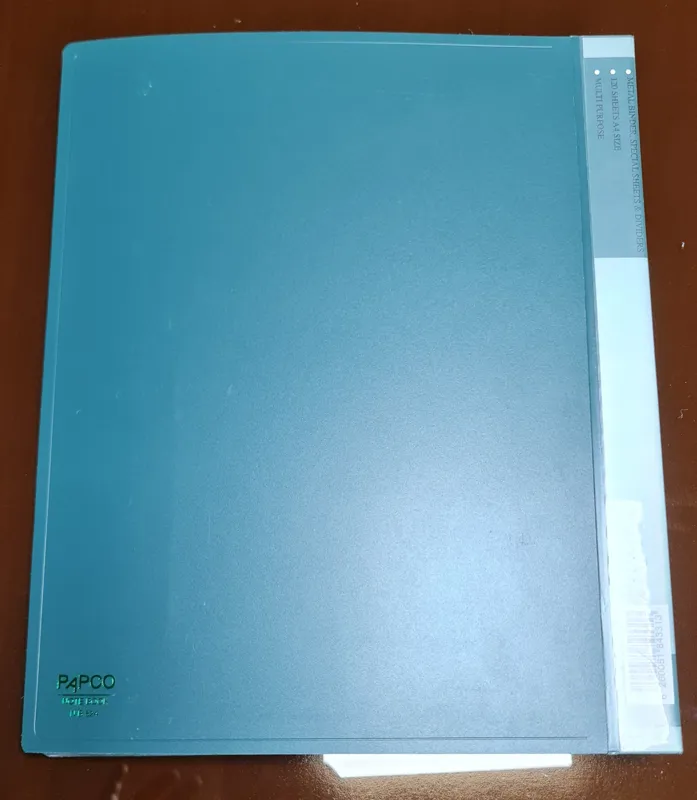 دفتر کلاسوری پاپکو کد NB-624