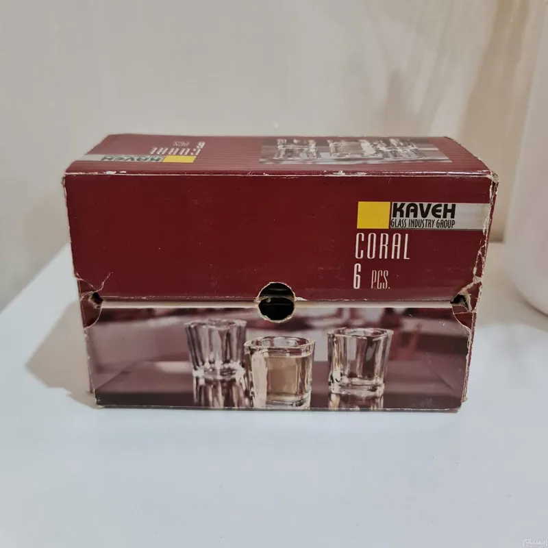 استکان بلور کاوه