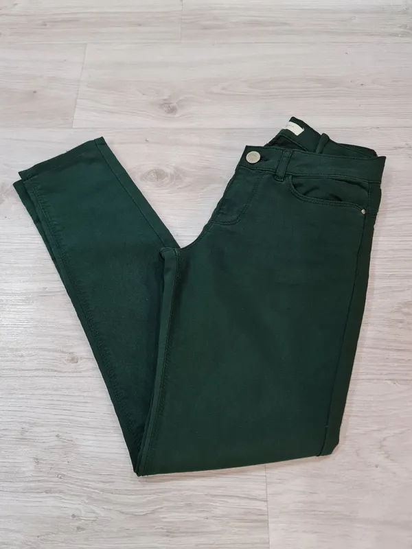 شلوار کتان کش خیلی خوشرنگ