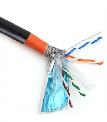 کابل شبکه نگزنس cat6 sftp به طول 305 متر تمام مس