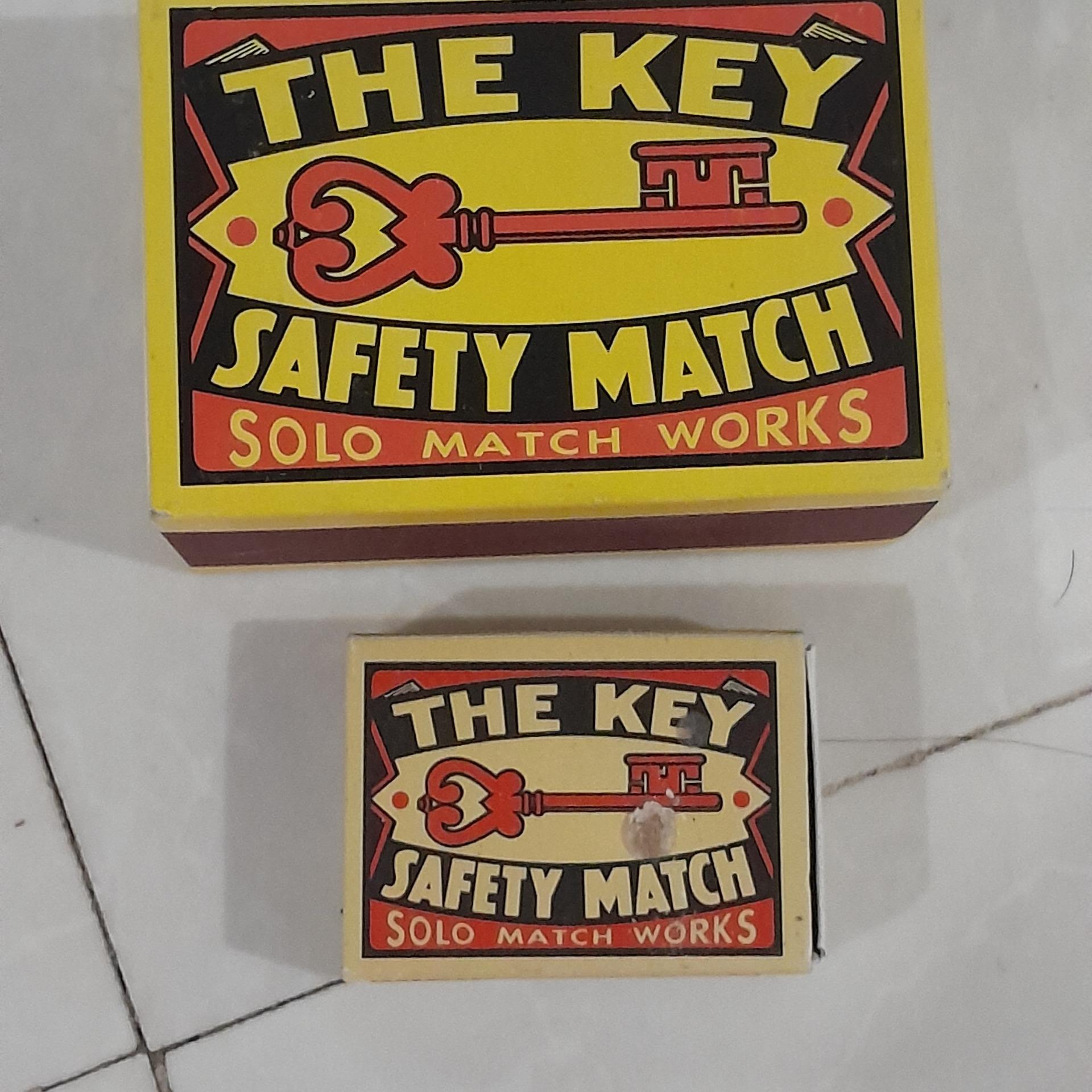 کبریت ضخیم رومیزی و معمولی با طرح کلید