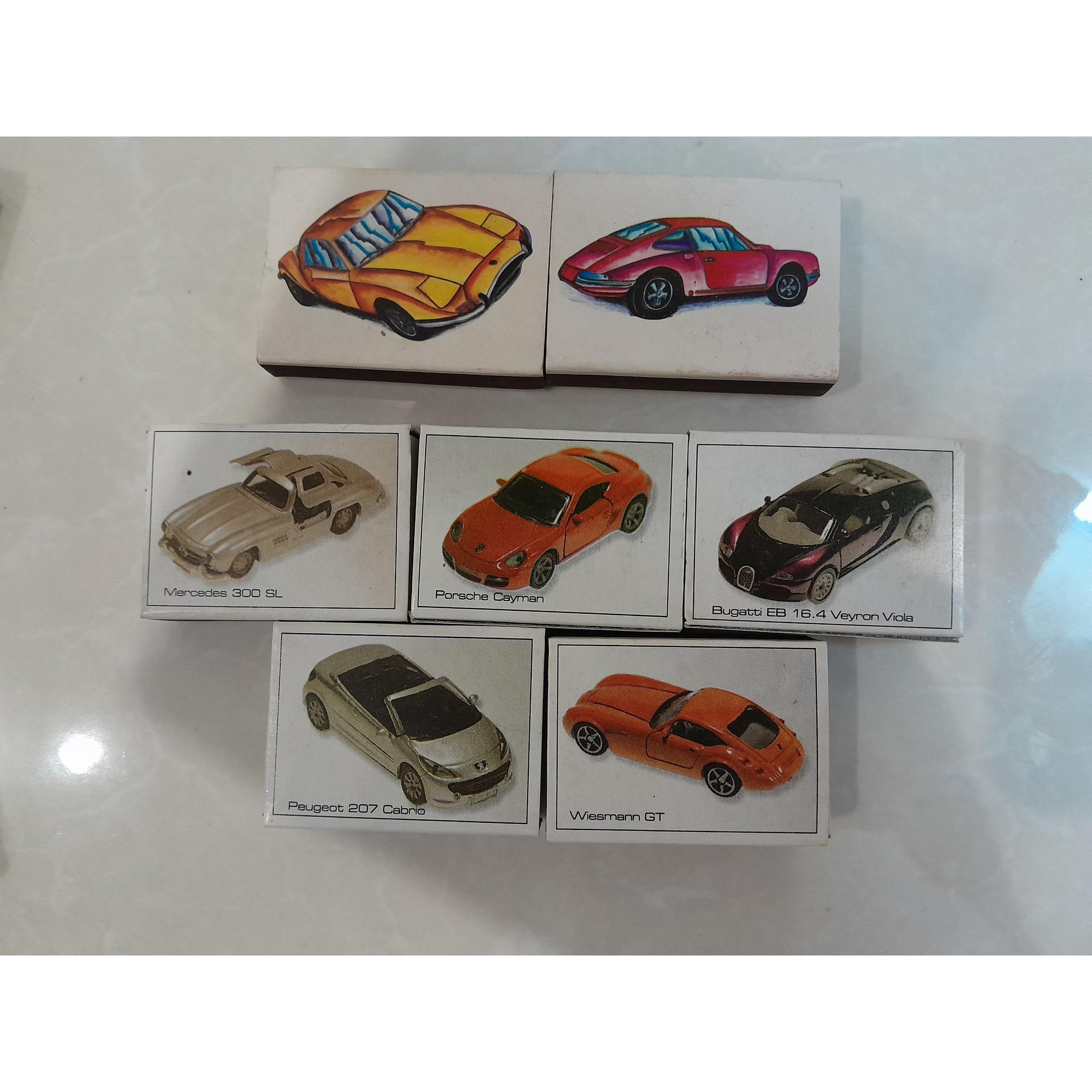 کبریتهای زیبا با تصویر ماشین