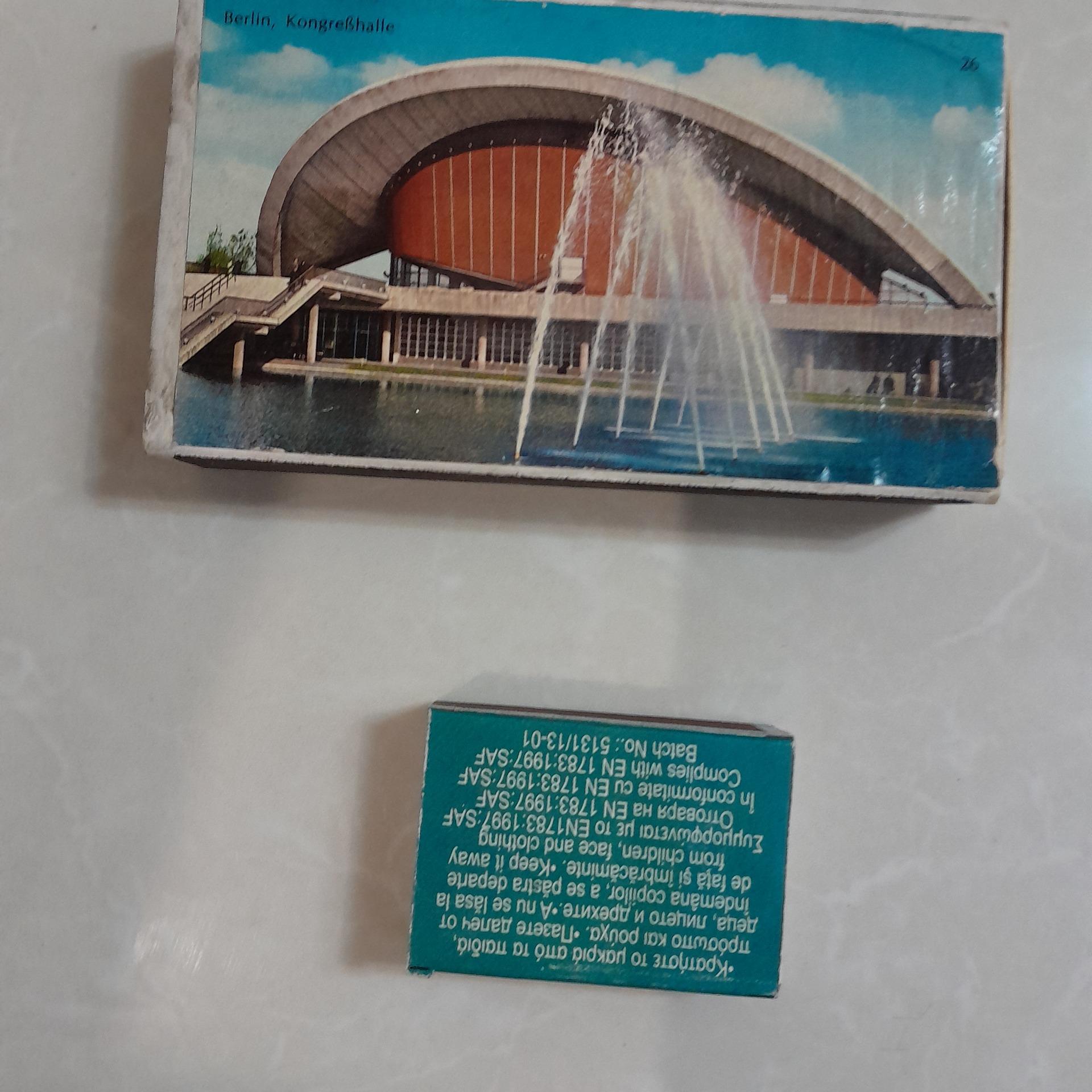 کبریت رومیزی با نمایی از شهر برلین