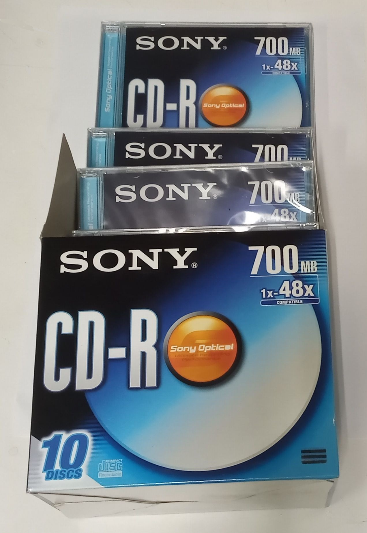 20عدد CD خام نو اصل برندSONY