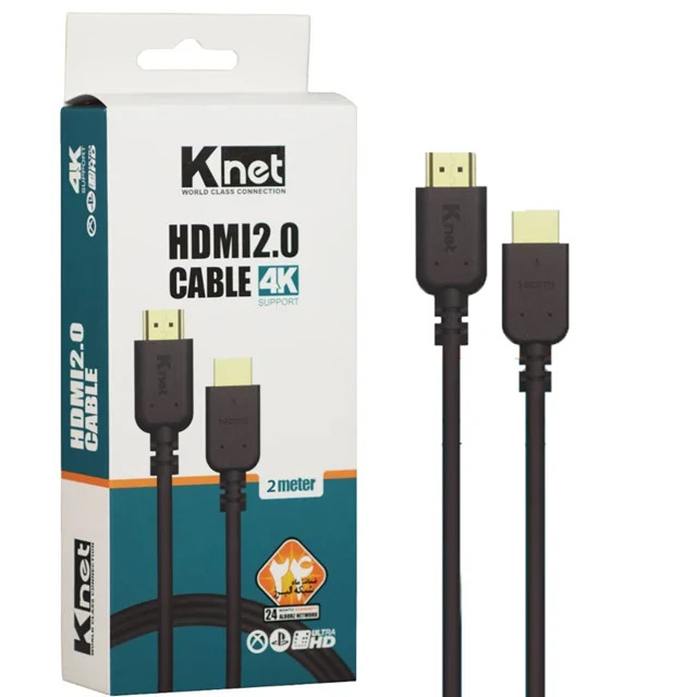 کابل HDMI 4K نو 2متری برندK-NET