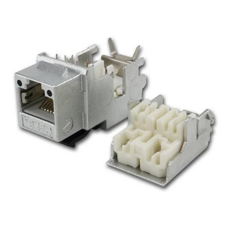 8عدد کیستون شبکه نو CAT6A برند telegartne