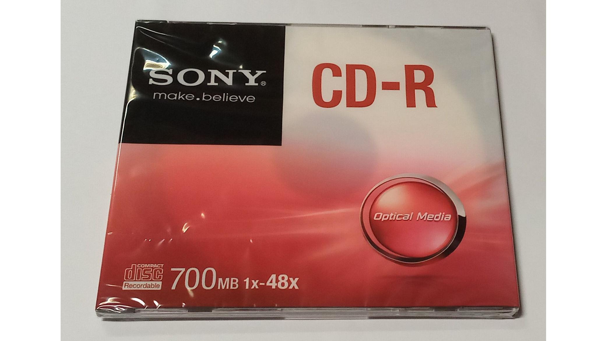 40عدد CD خام نو اصل برندSONY
