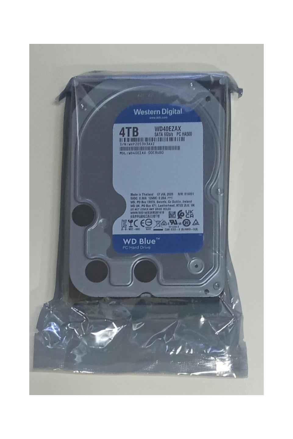 هارد 4TB نو مدل WD Blue WD40EZAX