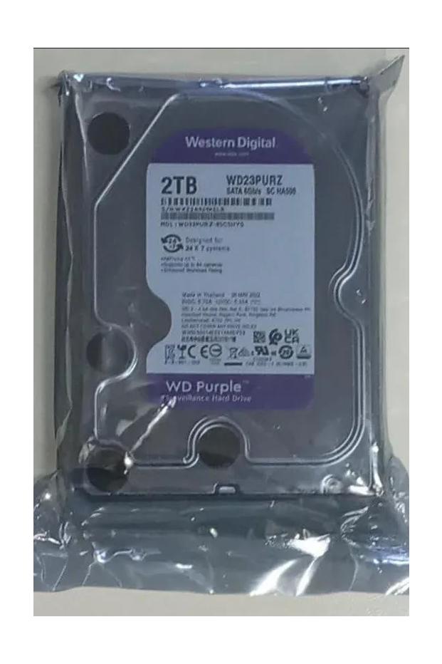 هارد 2TB نو WD23PURZ وسترن دیجیتال (بنفش)