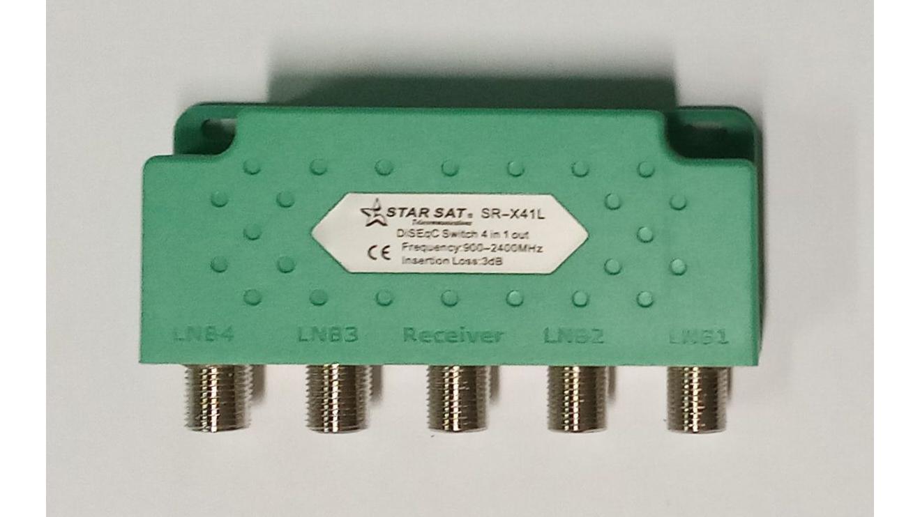 اسپلیتر نو ( 1 به 4 ) مدل STAR SAT SR-X41L