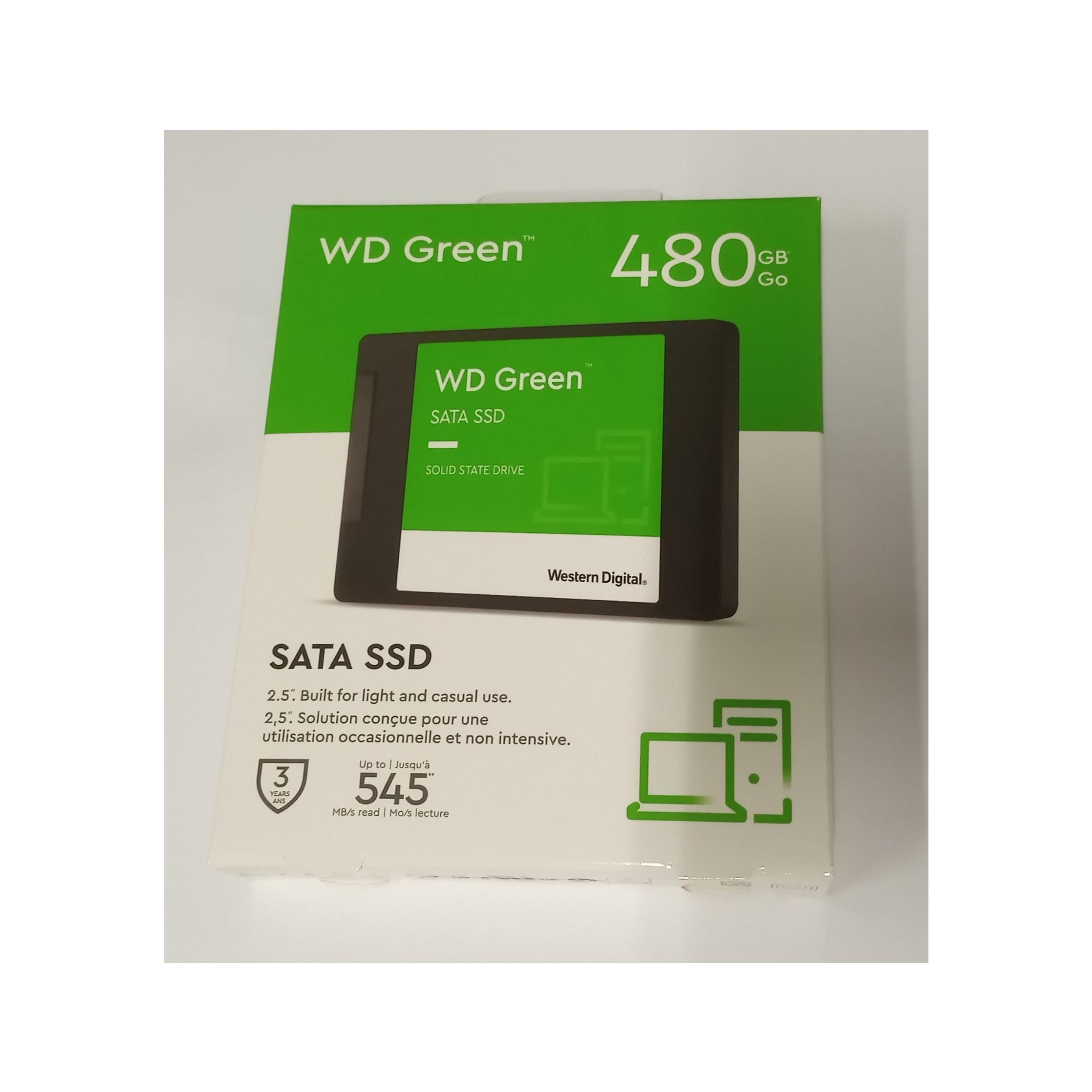 هارد SSD نو 480GB برند WD Green