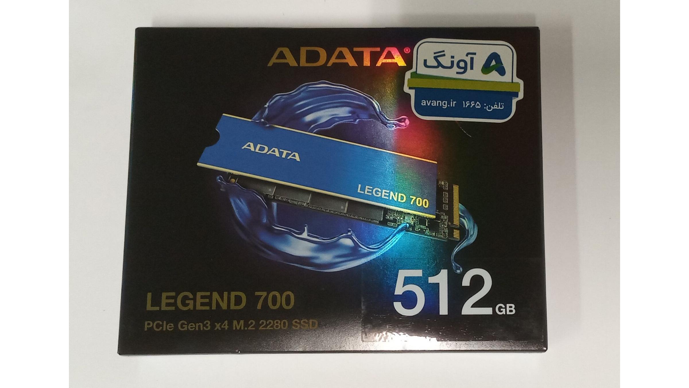 هارد SSD نو M2 LEGEND700 512GB برند ADATA